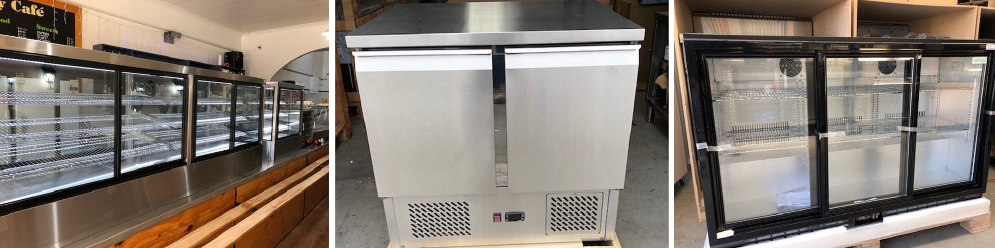 Used commercial best sale refrigerator freezer